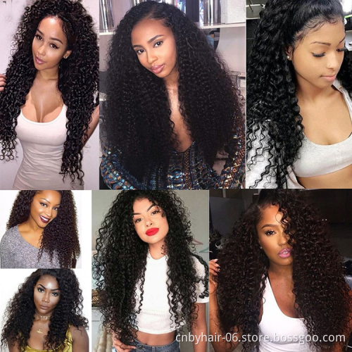Indian Kinky Curly Human Hair Wigs For Black Women,Kinky Curly Full Lace Wig With Baby Hair, Virgin Kinky Curly Full Lace Wig